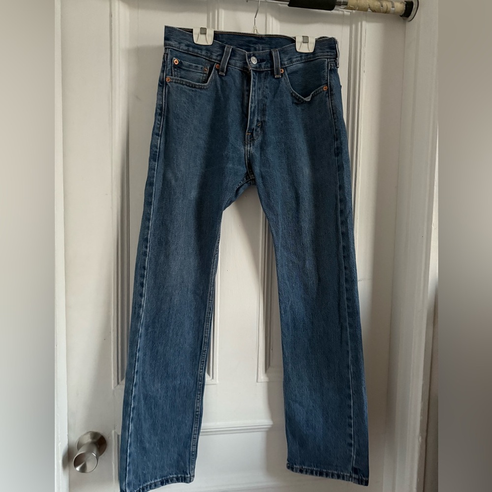 Levi's Men's Straight Blue Jeans